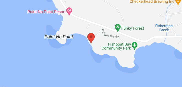 map of 2954 Fishboat Bay Rd